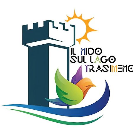 Il Nido Sul Lago Trasimeno Castiglione del Lago Bagian luar foto
